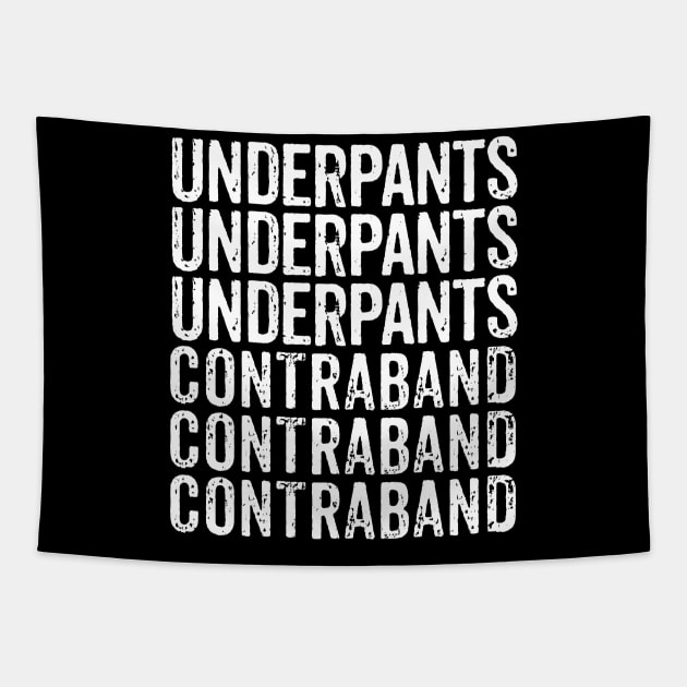 Underpants Underpants Underpants Tapestry by MindsparkCreative