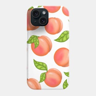 Peach Pattern Phone Case