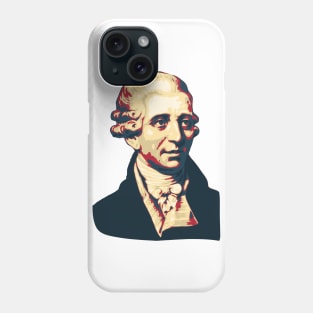 Joseph Haydn Pop Art Phone Case