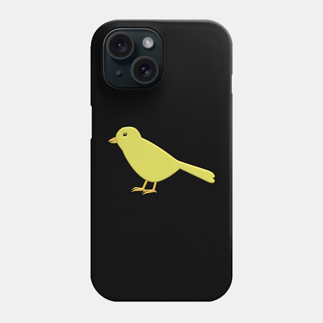 Canary Bird Phone Case by KokaLoca