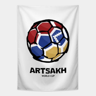 Artsakh Football Country Flag Tapestry