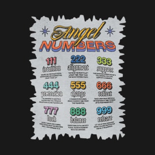 Angel numbers (alternative) T-Shirt