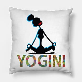 Yogini - A Meditator, A Guru! Pillow