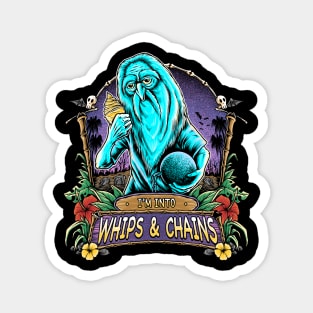 Haunted Whips N Chains Magnet