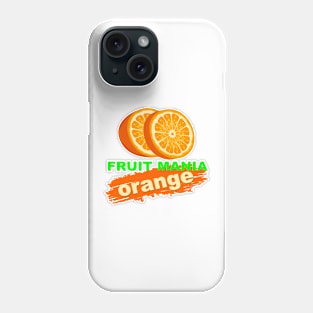 FRUIT-MANIA,-ORANGE Phone Case