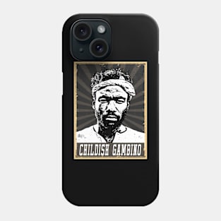 80s Style Childish Gambino Phone Case