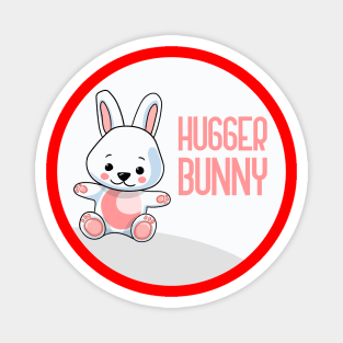 Bunny Hugger Magnet