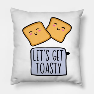 Let's Get Toasty Pillow