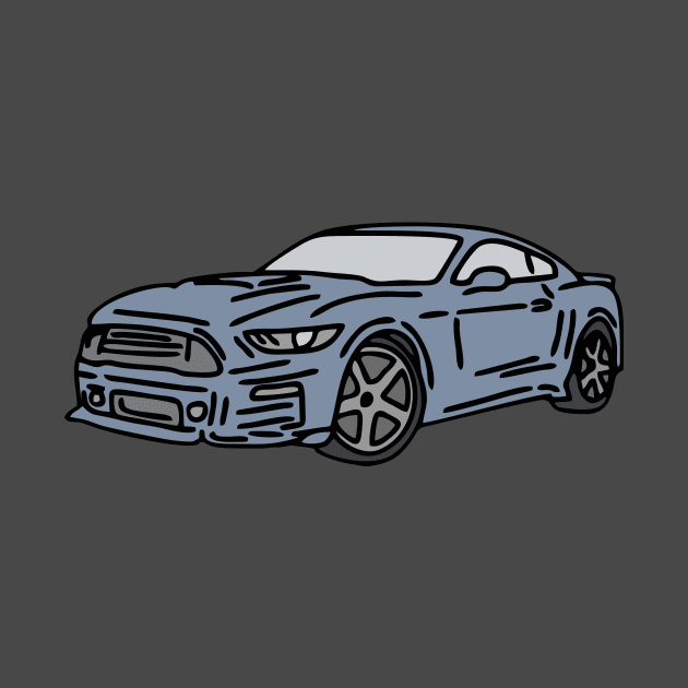 muscle car by fokaction