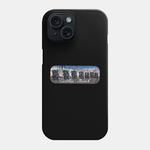 CADILLAC RANCH Phone Case by Cult Classics