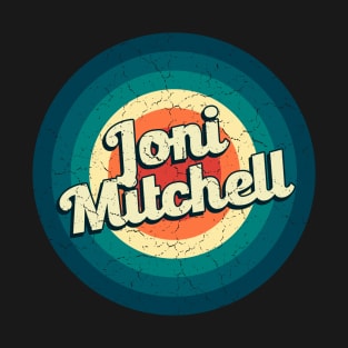 Graphic joni Name Retro Vintage Circle T-Shirt