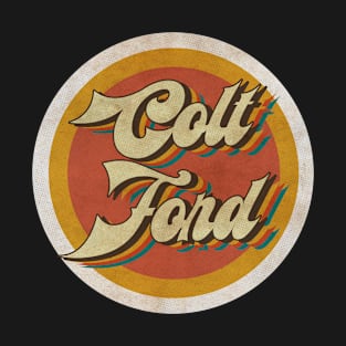 circle vintage Colt Ford T-Shirt