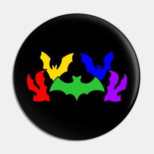 Pride Bats Pin