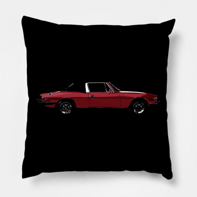 TRIUMPH STAG Pillow by Throwback Motors