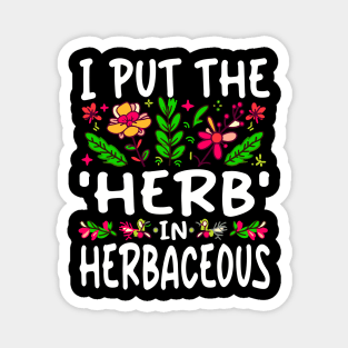 Herbalist Magnet