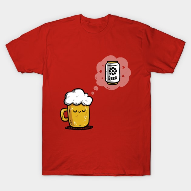 Gå i stykker Stå op i stedet elite Everybody Wants to be Famous - Drink - T-Shirt | TeePublic