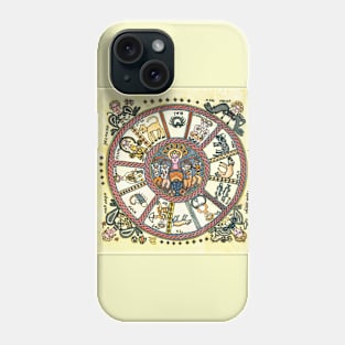 Bet Alpha Synagogue Zodiac Phone Case