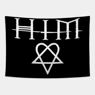 Heartagram HIM Tapestry