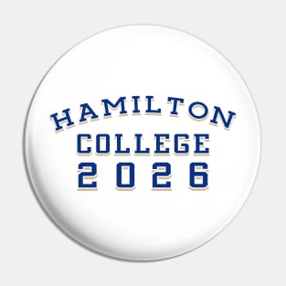 Hamilton College Class of 2026 Pin