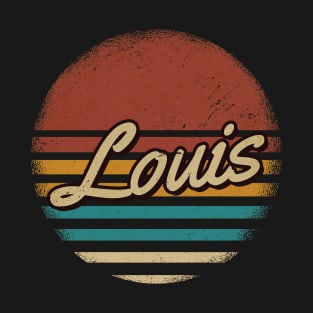 Louis Vintage Text T-Shirt