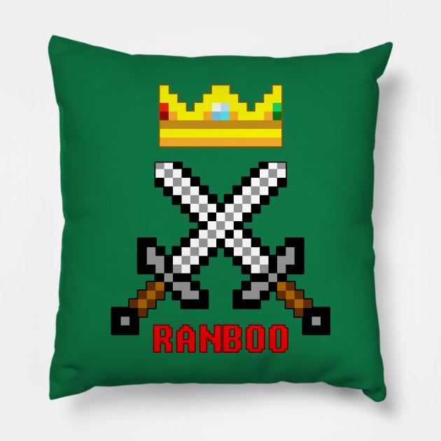 Ranboo Swords Pillow by Scud"