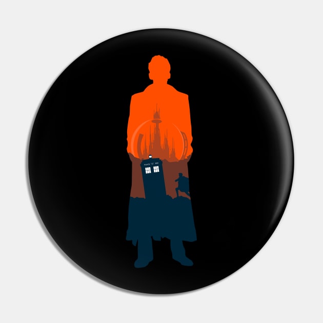 The Doctor Pin by Bomdesignz