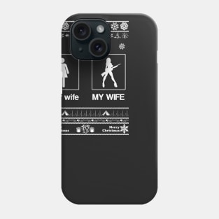 Merry Christmas WIFE Phone Case