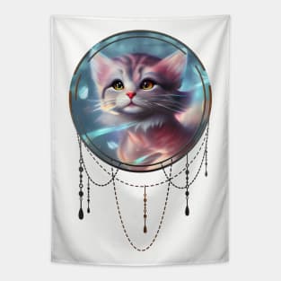 Cute little kitten Tapestry