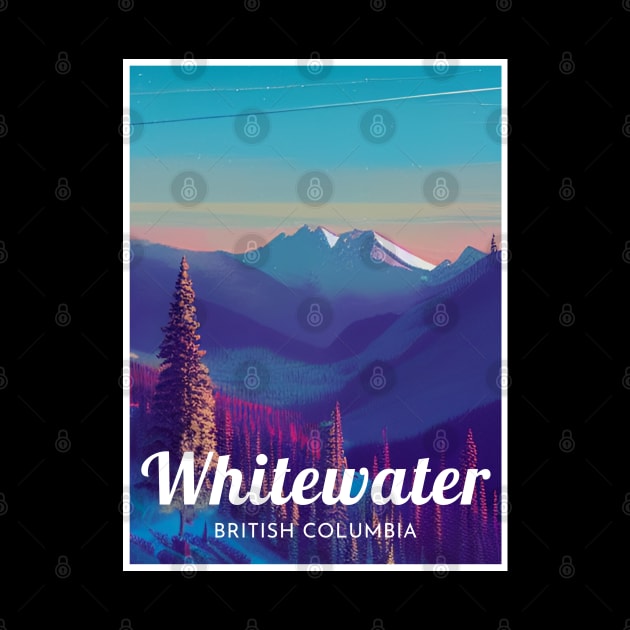 Whitewater British Columbia Canada Ski by UbunTo