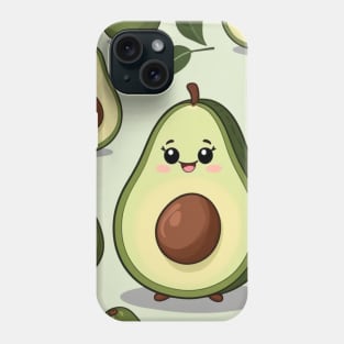 Happy Little Avocado Phone Case