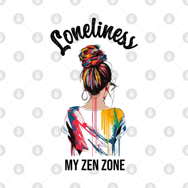 Loneliness my zen zone by Yopi
