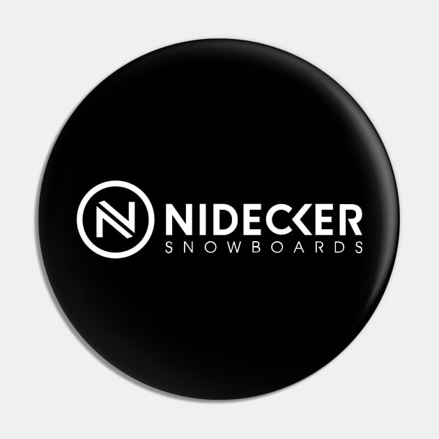 Nidecker 02 White Snowboard Sticker Brand | Burton Nitro Capita Pin by susugroo