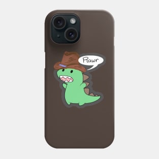 Cowboy Rawr Dinosaur Phone Case