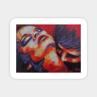 Lovers - Red - The Colour Of Love 2 Magnet