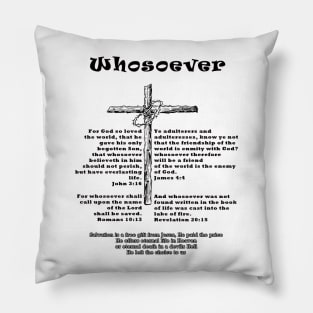 Whosoever Pillow