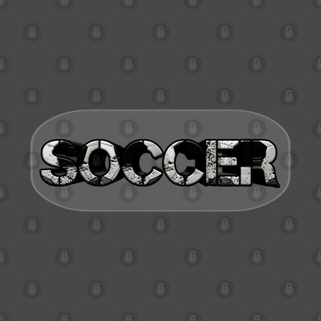 Soccer Graphic Distressed by MaystarUniverse