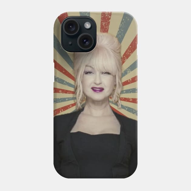 Cyndi Lauper Phone Case by LivingCapital 