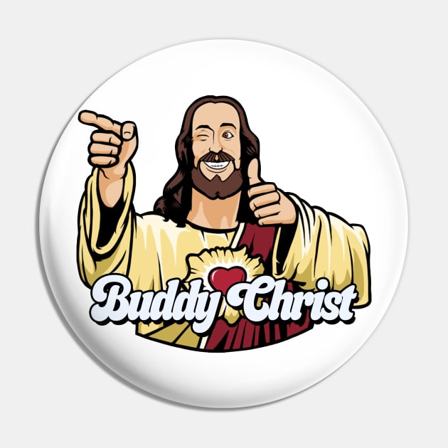 Buddy Christ Pin by adriennfarkas