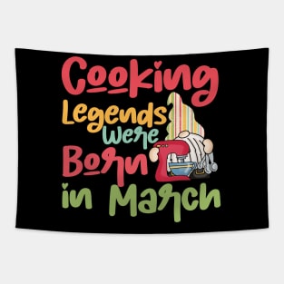 Cooking Cook Chef Vintage GNOMMES Tapestry