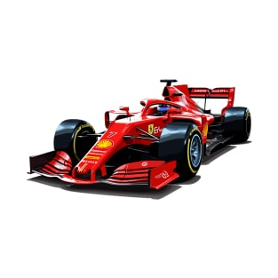 Red Ferrari Formula One T-Shirt