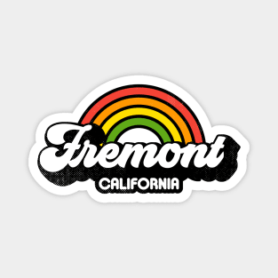 Groovy Rainbow Fremont California Magnet