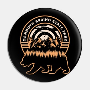 Mammoth Spring State Park Arkansas Pin