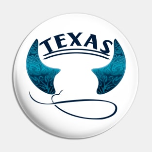 Texas cowboy culture with an Egyptian twist and spirit Pin