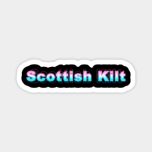 Scottish Kilt Magnet