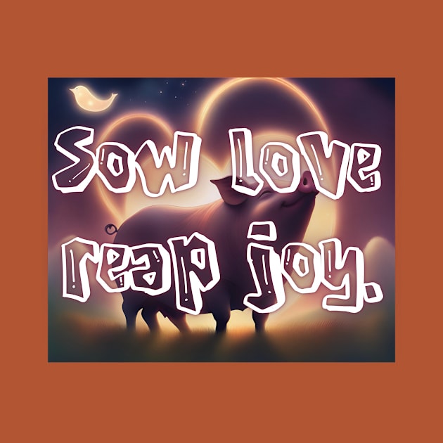 Sow love, reap joy. by kohajonaArt