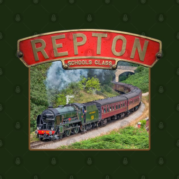 Southern Railways Schools Class Repton and Nameplate by SteveHClark