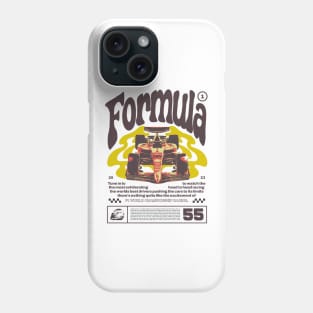 Vintage F1 Groovy Graphic Phone Case