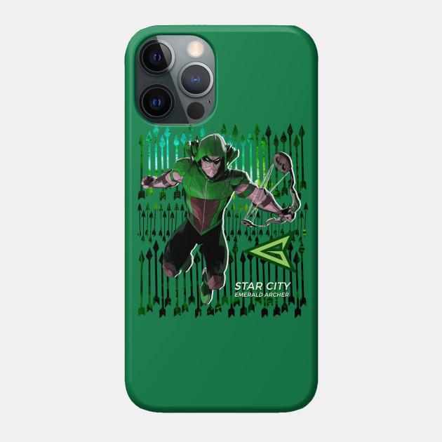 Emerald Archer - Green Arrow - Phone Case