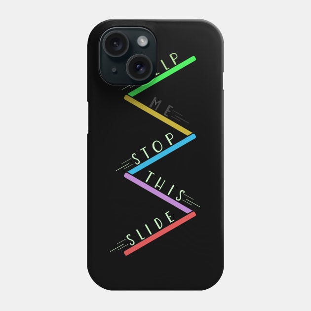Help me stop this slide Phone Case by Art Rod