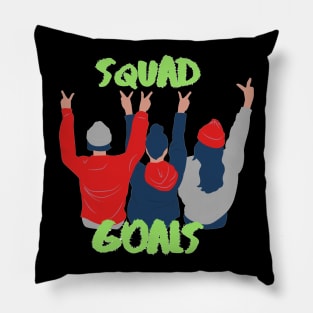 Squad Goals Pillow